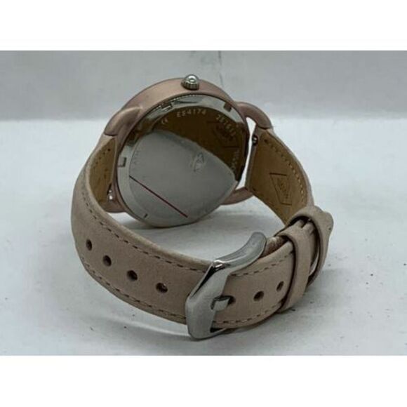 Fossil ES4174 Women's Watch Pink Leather Band Blush Analog Multi Function D853 - Picture 9 of 9